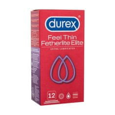 Durex Feel Thin Extra Lubricated Set kondom 12 kos