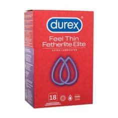 Durex Feel Thin Extra Lubricated Set kondom 18 kos