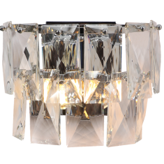 Milagro Stenska svetilka CHELSEA CHROME 2xE14