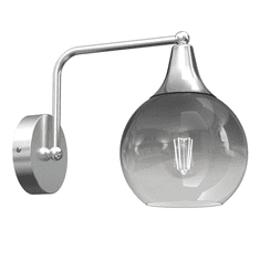 Milagro Stenska svetilka MONTE SILVER 1xE27