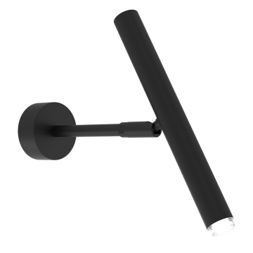 Milagro Stenska svetilka MONZA BLACK 1xG9 max 8W LED