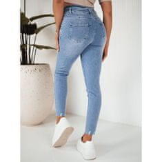Dstreet Ženske hlače iz džinsa MARIE modre barve uy1867 XL
