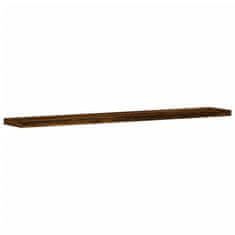 Vidaxl Stenske police 4 kosi dimljeni hrast 60x10x1,5 cm inž. les