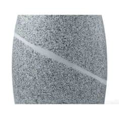 Kela Miza za milo TALUS poli dekor kamen siva KL-20255