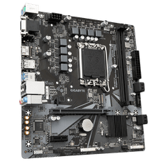 Gigabyte H610M H osnovna plošča, LGA1700, Micro ATX