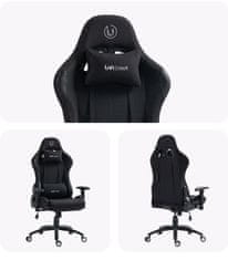 UVI Chair gamerski stol Back in Black, črn
