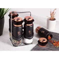 Berlingerhaus Kalčki v stojalu, komplet 5 kosov Black Rose Collection BH-1999