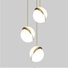 Toolight Stropna svetilka APP481-1CP Bela