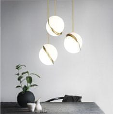 Toolight Stropna svetilka APP481-1CP Bela