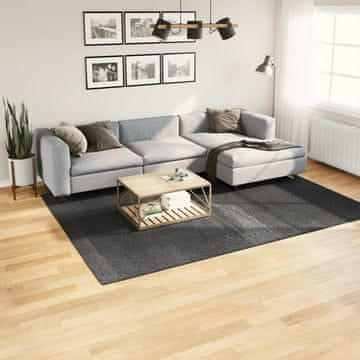 Vidaxl vidaXL Preproga IZA, nizek las, antracit, 200x280 cm