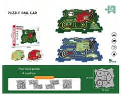 CAB Toys Puzzle tirni vlak