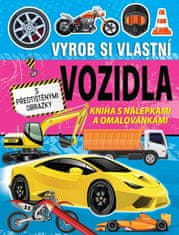 Ustvari svoja vozila - knjiga nalepk in pobarvank
