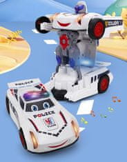 CAB Toys Robot transformer – policijski avto in robot 2v1 