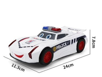 CAB Toys Robot transformer – policijski avto in robot 2v1