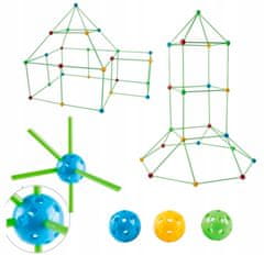 CAB Toys Otroški gradbeni komplet - trdnjave ali bunkerji 