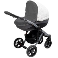 NEW BABY Komarnik za voziček Basic črn