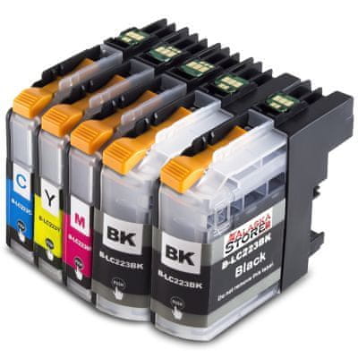 PremiumPrint Komplet 5 kartuš LC223 + LC229 Brother (4 barve)