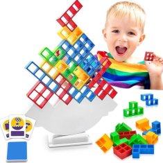 CAB Toys Tetris Tower prenosna igra za različne dogodke ne samo za otroke 