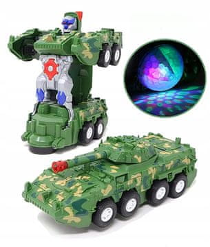 CAB Toys Robotska transformatorska cisterna in robot 2v1