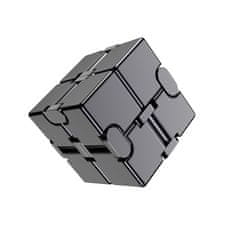 CAB Toys Infinity Cube Antistresna kovinska kocka - črna