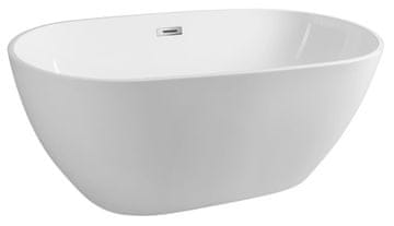 AQUALINE DOURO Samostoječa Akrilna Vana 150x82 cm - Eleganca in Odpornost