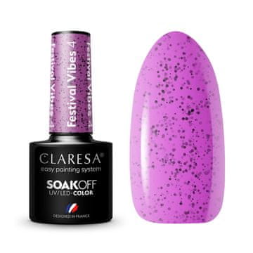 Claresa Festival Vibes hibridni lak za nohte 4-5 g