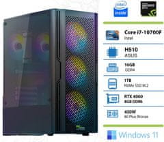 Storm namizni računalnik, i7-10700F, 16GB, 1TB, RTX4060, W11H (145690)