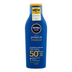 Nivea Sun Protect & Moisture SPF50+ vodoodporen vlažilen losjon za zaščito pred soncem 200 ml