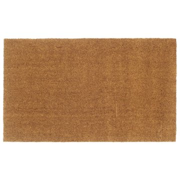 Vidaxl Predpražnik naravne barve 90x150 cm tkana kokosova vlakna