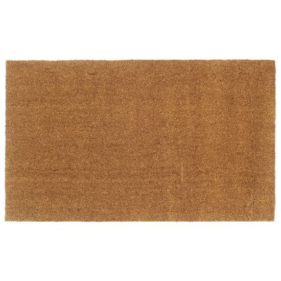 Vidaxl Predpražnik naravne barve 90x150 cm tkana kokosova vlakna