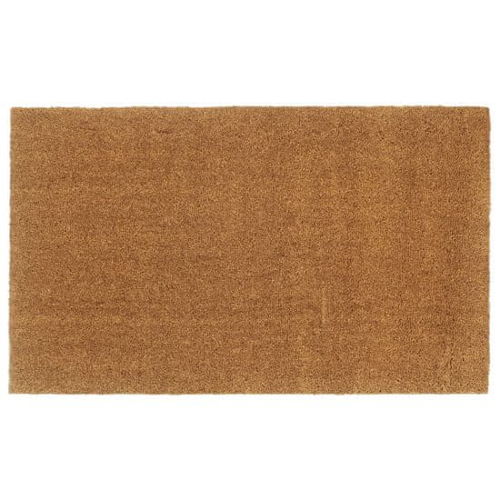 Vidaxl Predpražnik naravne barve 90x150 cm tkana kokosova vlakna