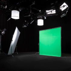 Manfrotto StudioLink Chroma Key Green Screen (chroma zeleno ozadje) komplet 3 x 3 m z alu okvirjem v torbi (LR83350)