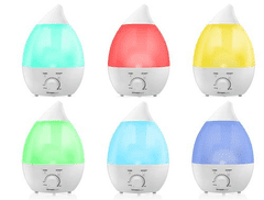Esperanza Vlažilec zraka FIRST, 2,8l, LED, 25W, bele barve