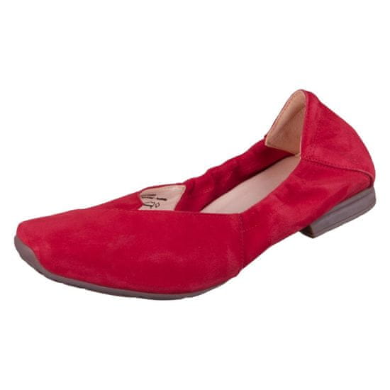 Think! Balerinke elegantni čevlji rdeča 30007335000