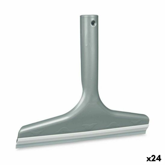 BigBuy Čistilo za steklo 23 x 20 x 3 cm Srebrno (24 enot)