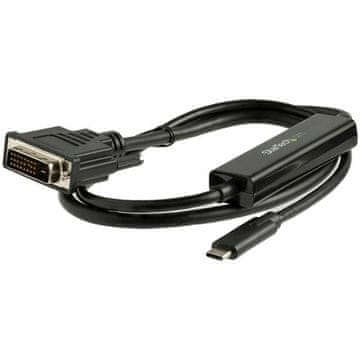 Startech Kabel USB C do DVI Startech CDP2DVIMM1MB črn 1 m