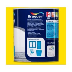 BigBuy Lak Bruguer 5057541 Rumena 750 ml Zaključna polirna barva
