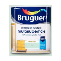 BigBuy Lak Bruguer 5298031 Zaključna polirna barva 750 ml Mint Satenski zaključek