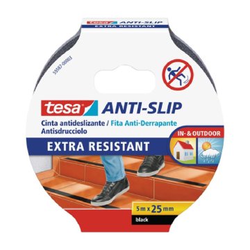 Tesa Lepilni trak TESA Black 5 m nedrseč