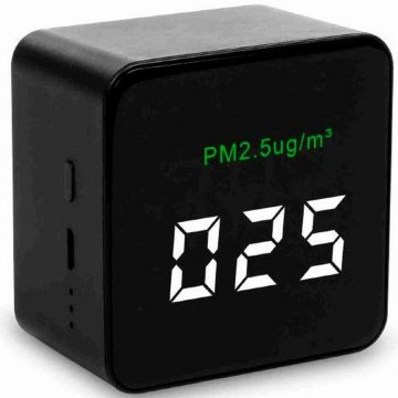 BigBuy Merilnik črne barve