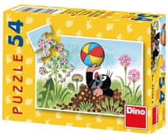 Dino Puzzle Krtek - z balonom 54 kosov