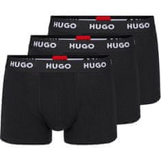 Hugo Boss 3 PAKET - moške boksarice HUGO 50469786-001 (Velikost M)