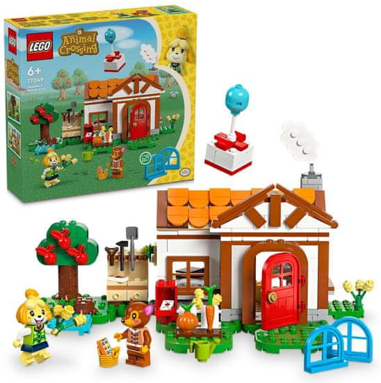 LEGO Animal Crossing 77049 Na obisku pri Isabelle