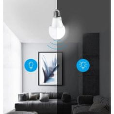 Aigostar LED sijalka s senzorjem svetlobe (dan/noč) E27 A60 8W 6500K