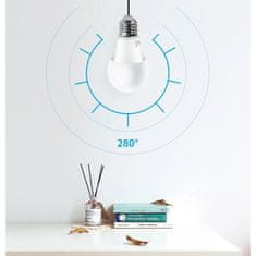Aigostar LED sijalka s senzorjem svetlobe (dan/noč) E27 A60 8W 6500K
