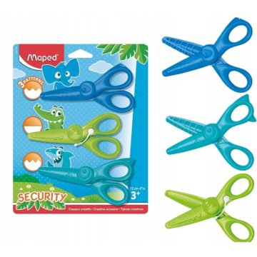 shumee Maped Kidicraft ustvarjalne škarje 13 cm 3 kosi