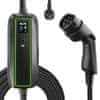 Zelena celica - mobilni polnilnik GC EV PowerCable 3,6 kW Schuko - tip 2 za polnjenje električnih avtomobilov in priključnih hibridov