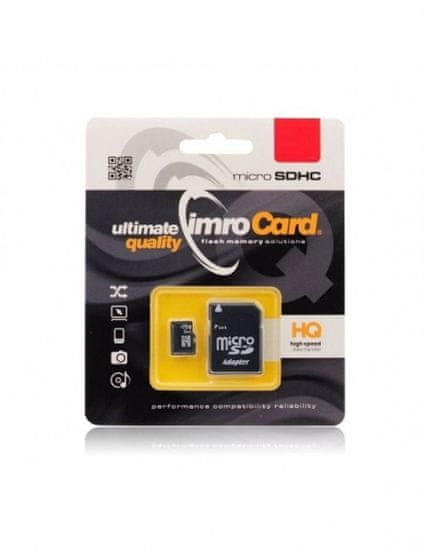 IMRO Spominska kartica Micro SDHC 8GB z adapterjem