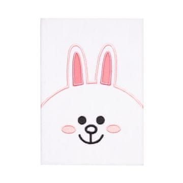 shumee BT21 - Plišasti zvezek / Beležnica A5 zajček CONY