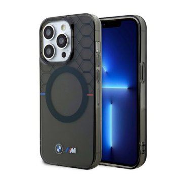shumee BMW Pattern MagSafe - ovitek za iPhone 14 Pro (siv)